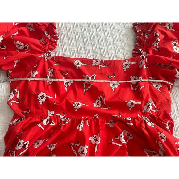 NWOT The Ruffle Gown Dress in Sweet Caroline Floral Print Coquette Milk Maid 3X - Picture 11 of 15